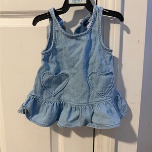 Old Navy Light Blue Denim Dress